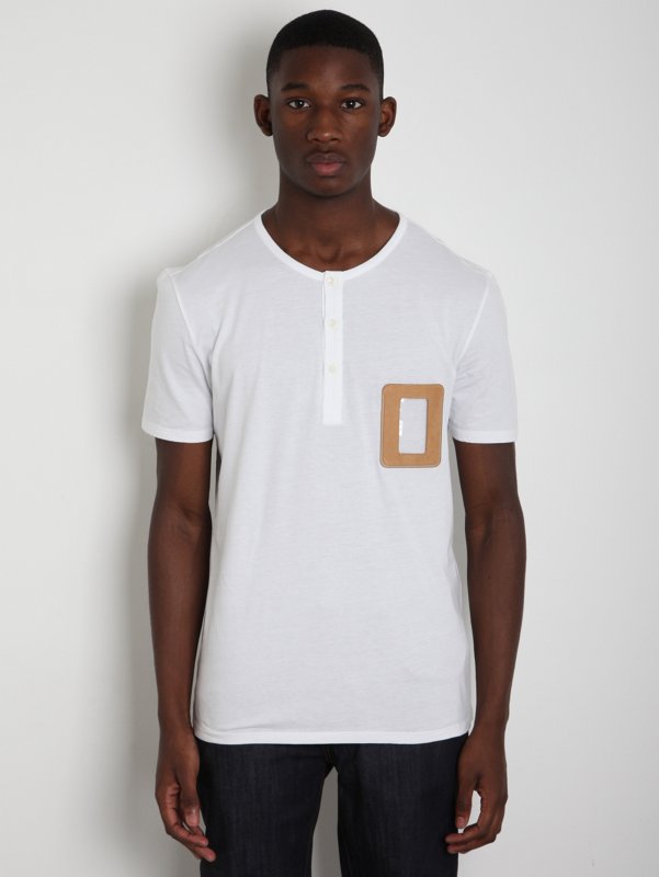 Maison Martin Margiela 10 Men's Pocket Detail Henley