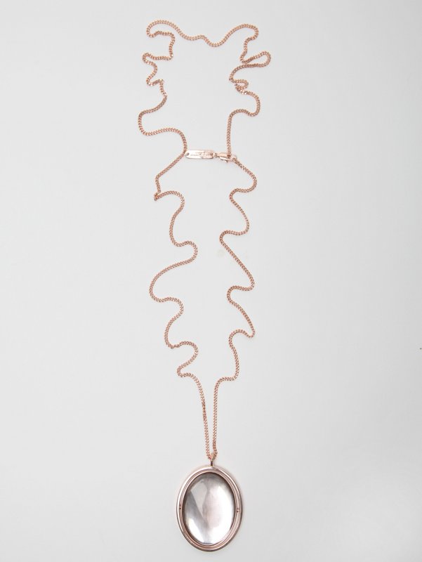 Maison Martin Margiela 11 Brass And Stone Necklace