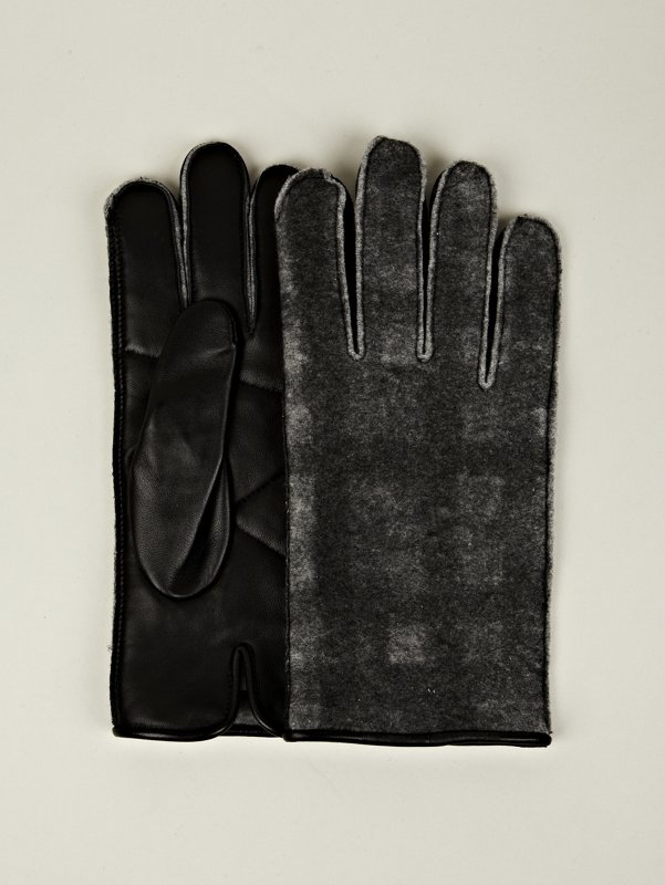 Maison Martin Margiela 14 Mens Replica Lambskin And Wool Gloves