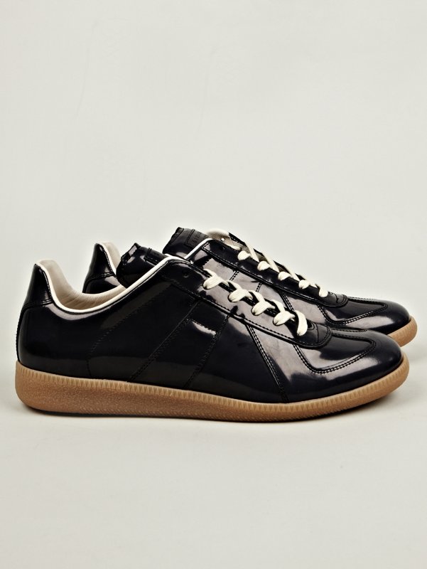 Maison Martin Margiela 22 Men's "Writing Enamel" Effect Sneaker