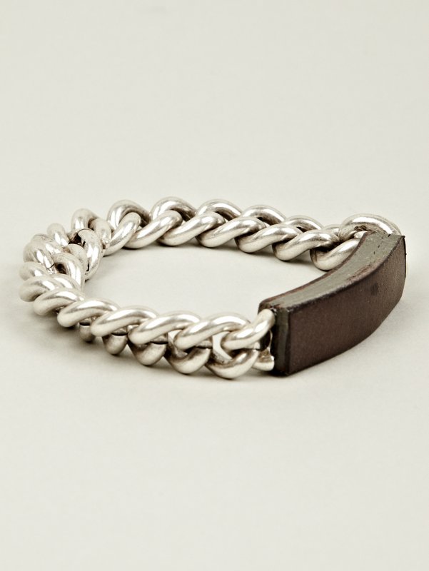 Maison Martin Margiela 11 Brass Chain With Leather