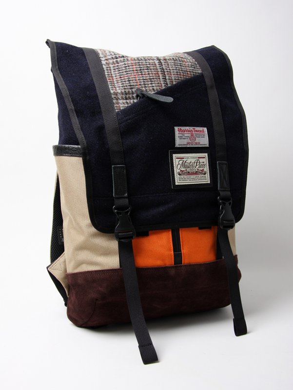 Master-Piece Harris Tweed Slash Rucksack