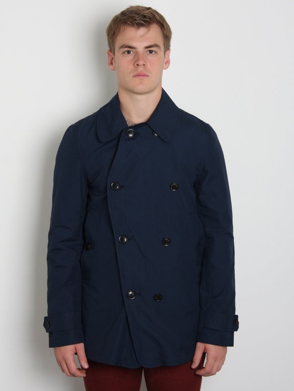 Natural Selection Denim Detachable Lining Double Breasted Guardian Jacket