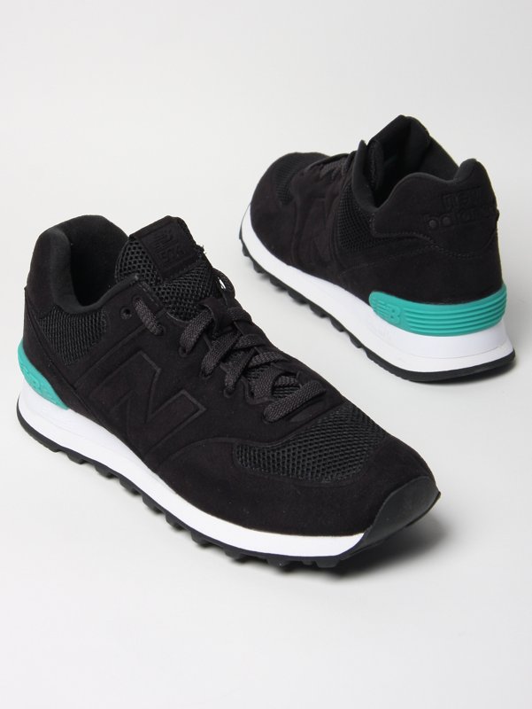 New Balance MS574BK Trainers