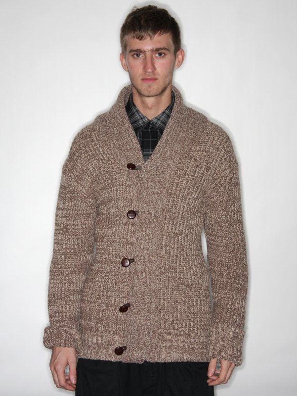 Nom De Guerre Shawl Collar Cardigan