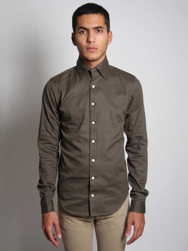 Nom De Guerre Twill Cotton Shirt