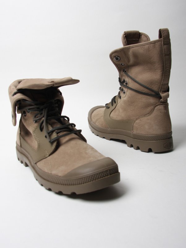 Neil Barrett x Palladium Leather Military Boot