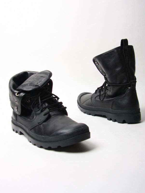 Neil Barrett x Palladium Leather Military Boot