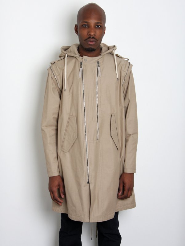 Neil Barrett Cotton Parka Coat