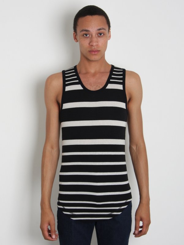 Neil Barrett Tank Top Striped Jersey