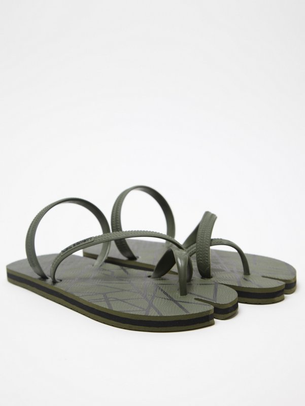Neil Barrett Men's Chevron Flip Flop