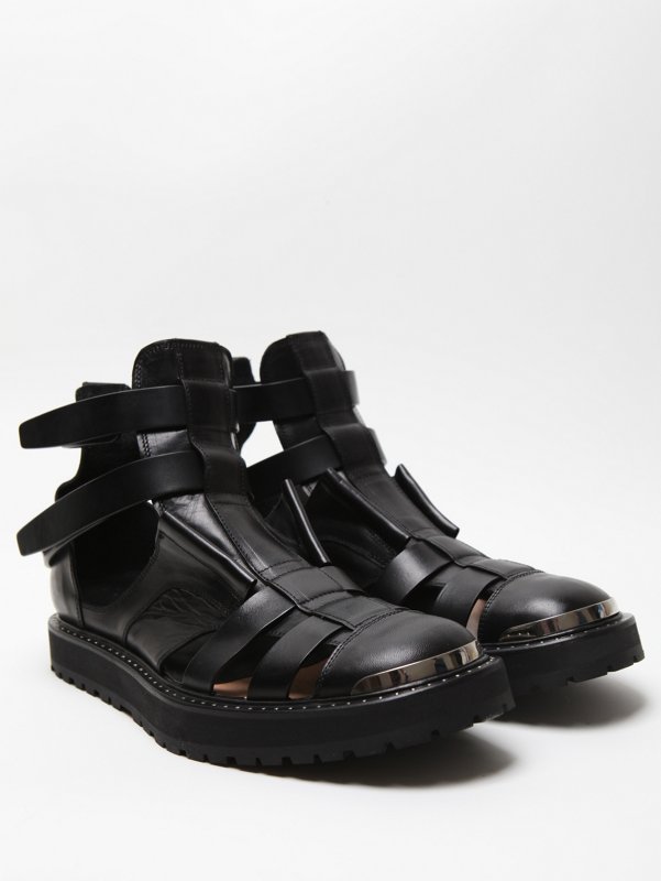 Neil Barrett Men's Hybrid Jelly Boot Sandal
