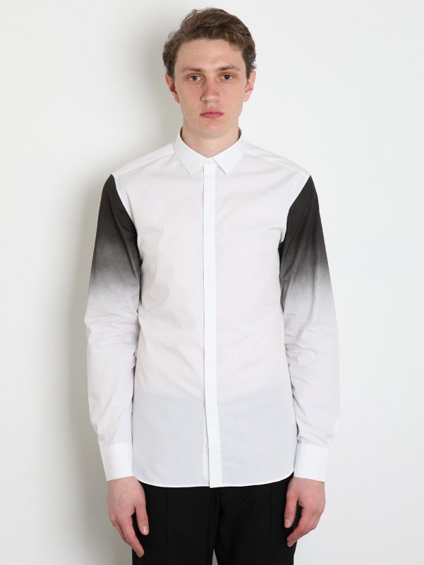 Neil Barrett Dipped Sleeve Shirt