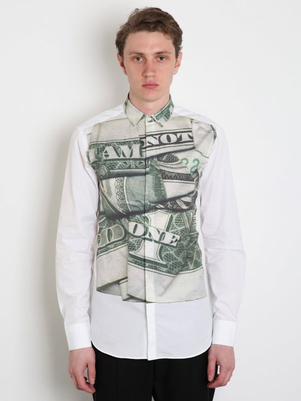 Neil Barrett Men's Dan Tague Print Shirt