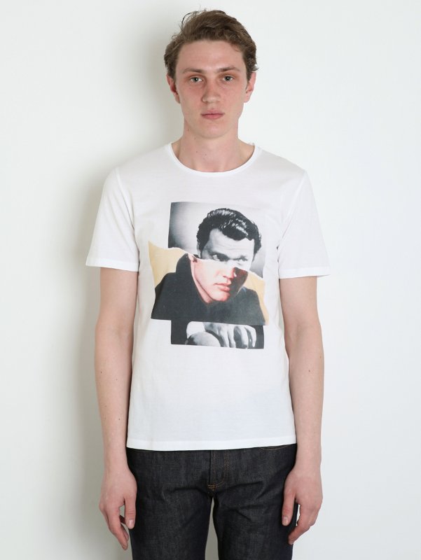 Neil Barrett Mens Collage Print T-Shirt