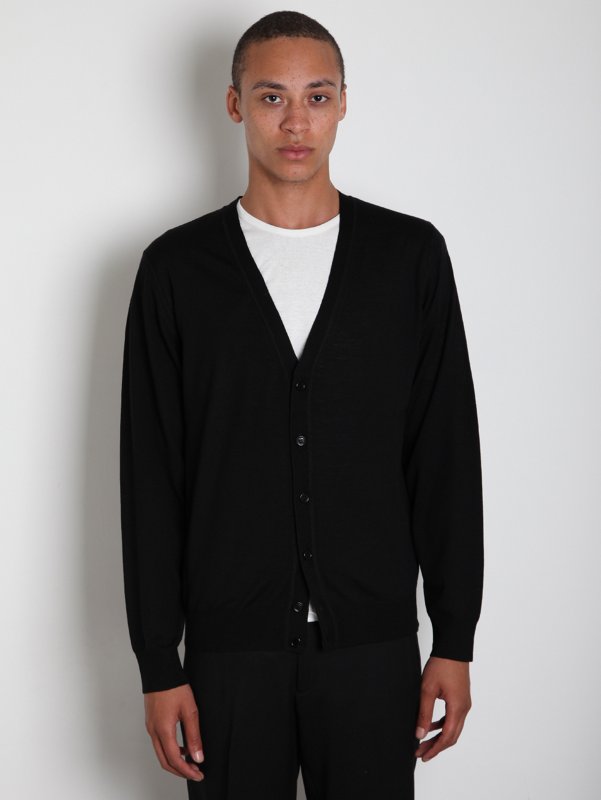 N Hoolywood Men's Button Cardigan