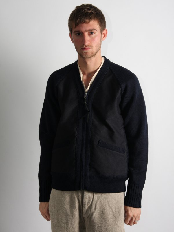 Nigel Cabourn Zip Cardigan