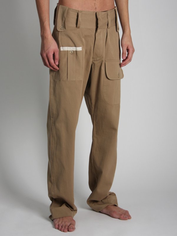 Nigel Cabourn Johns Selvedge Gab Patch Pocket Trousers
