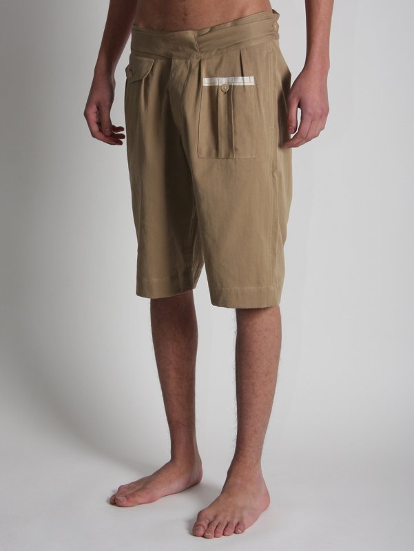 Nigel Cabourn Bombay Selvedge Gab Shorts