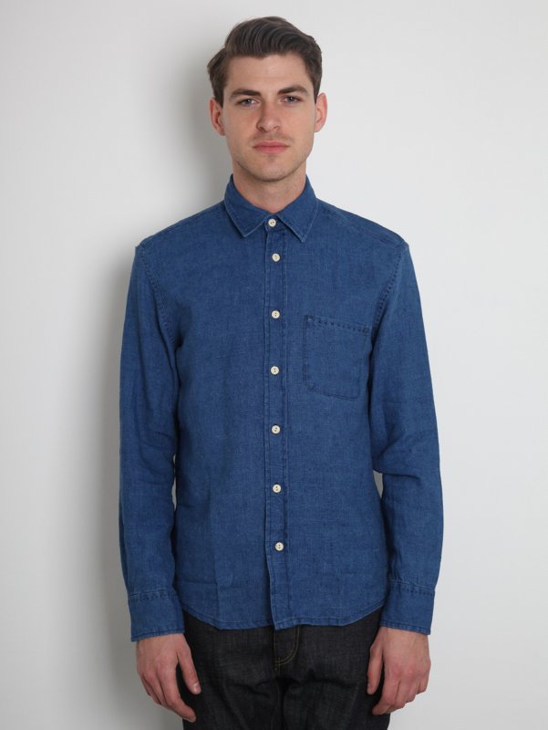 NN07 Director's Cut Men's Hans Denim Shirt