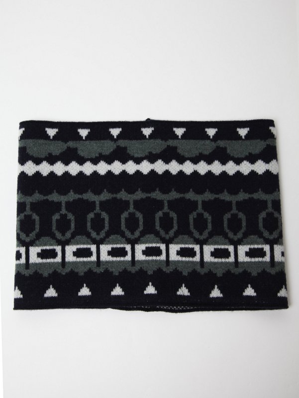 Nonnative Men's Wanderer Jacquard Neck Warmer