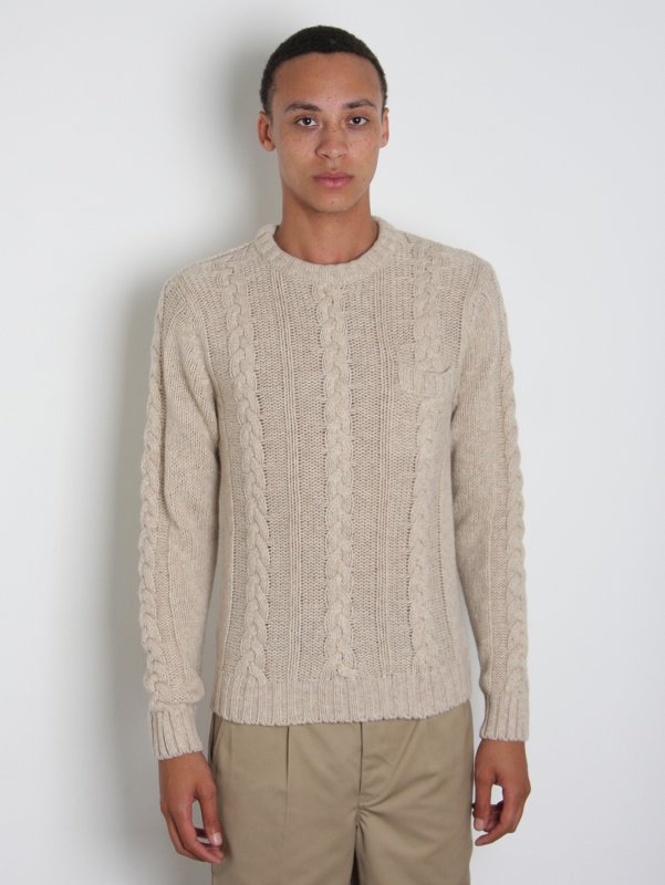 Norse Projects Olaf Cable Knit