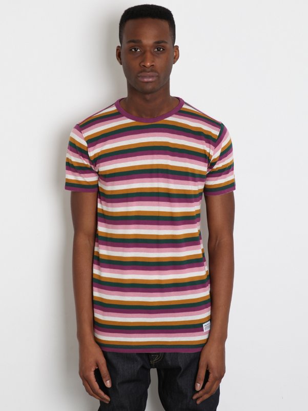 Norse Projects Men's Niels Multi-Stripe T-Shirt