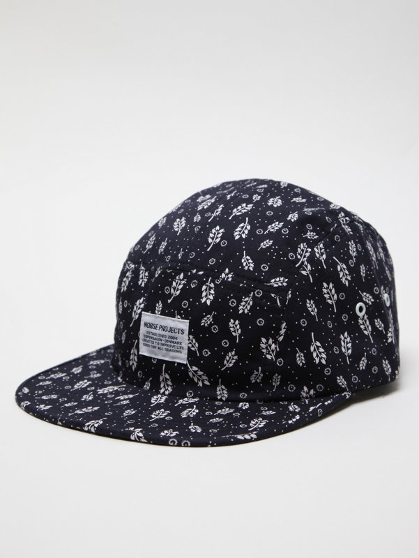 Norse Projects Men's Com Print 5 Panel Hat