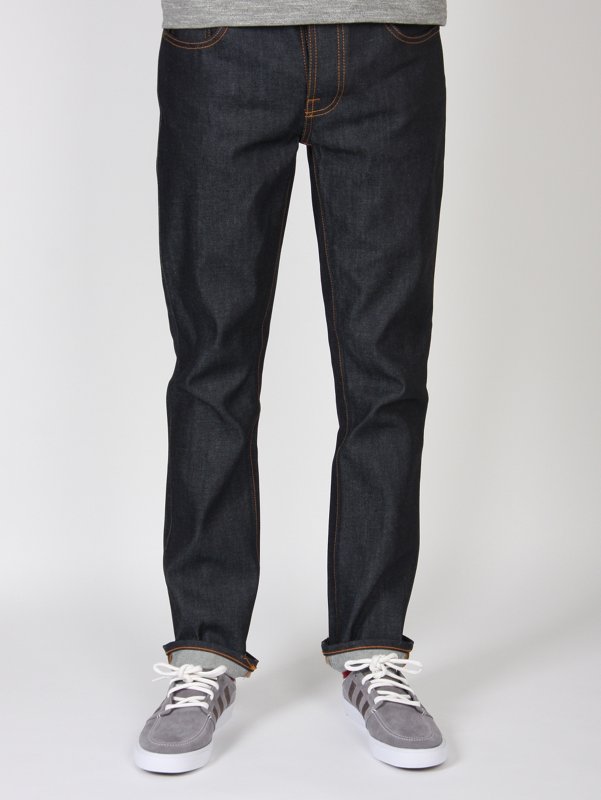 Nudie Jeans Men's Grim Tim Dry Dirt Organic Slim Jean