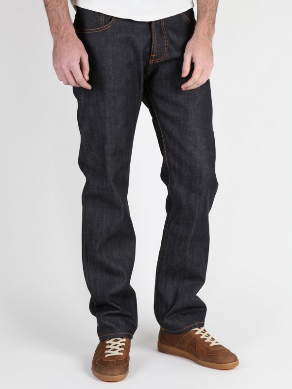 Nudie Jeans Men's Average Joe Dry Dirt Organic Jeans