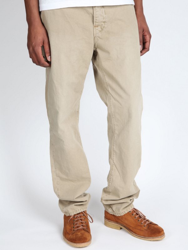 Nudie Jeans Men's Khaki Regular Chino