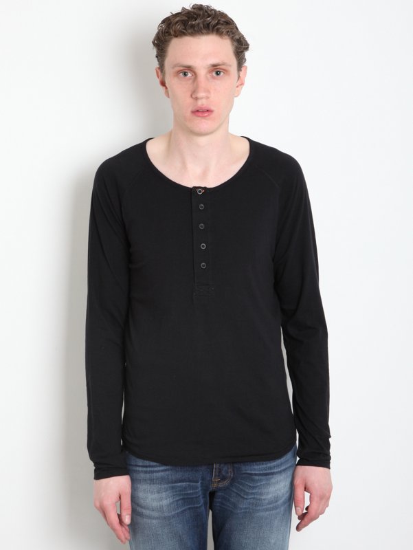 Nudie Jeans Men's Long-Sleeve Henley