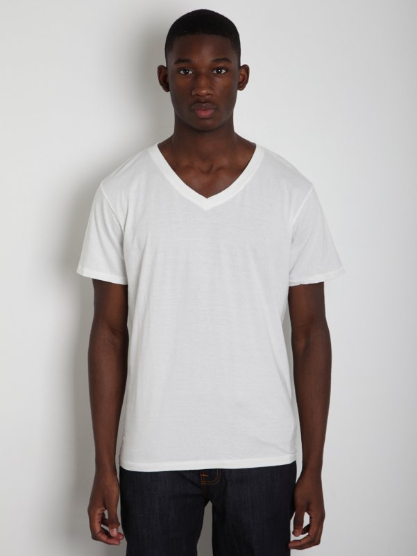 Nudie Jeans Mens V-Neck T-Shirt