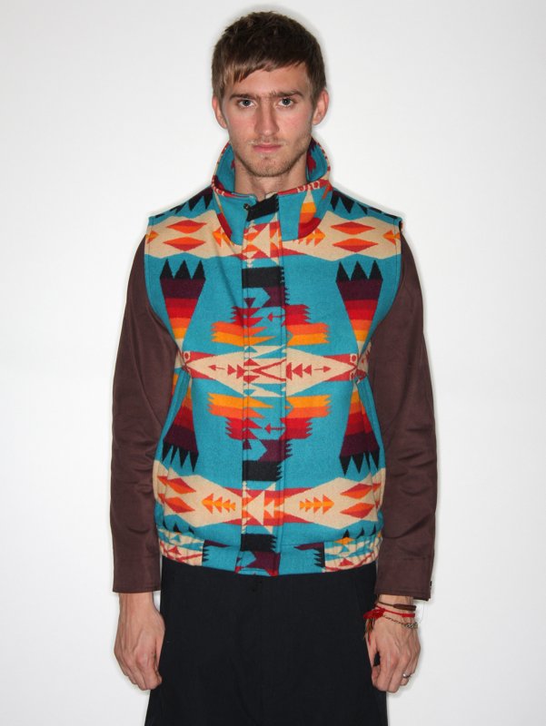 Pendleton x Opening Ceremony Wool Zip Gilet