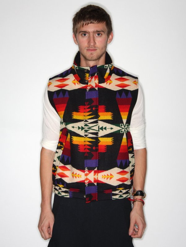 Pendleton x Opening Ceremony Wool Zip Vest