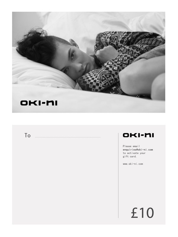 oki-ni Gift Card &pound;10