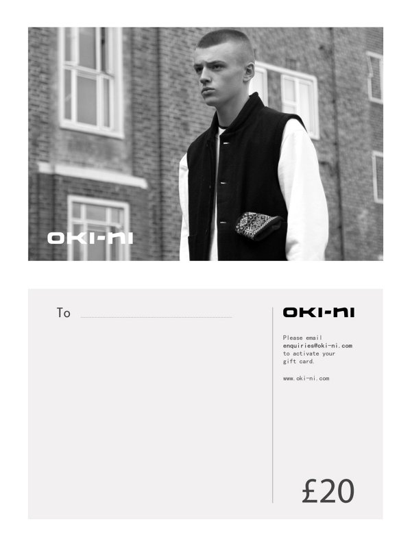 oki-ni Gift Card &pound;20