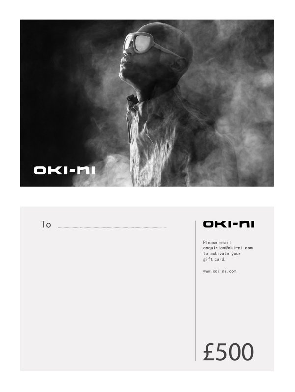 oki-ni Gift Card &pound;500