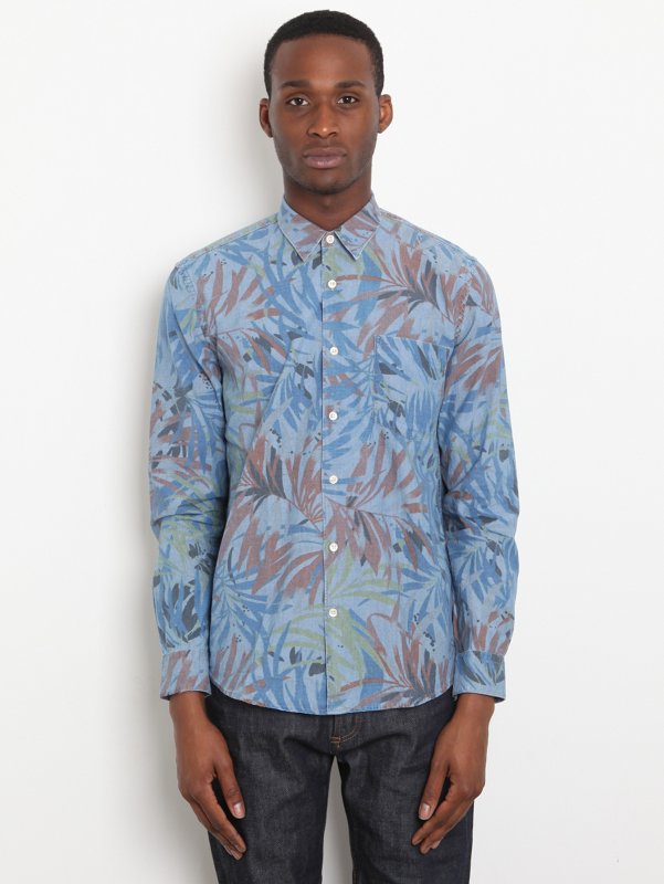 Our Legacy Men's First Shirt Jungle Pattern