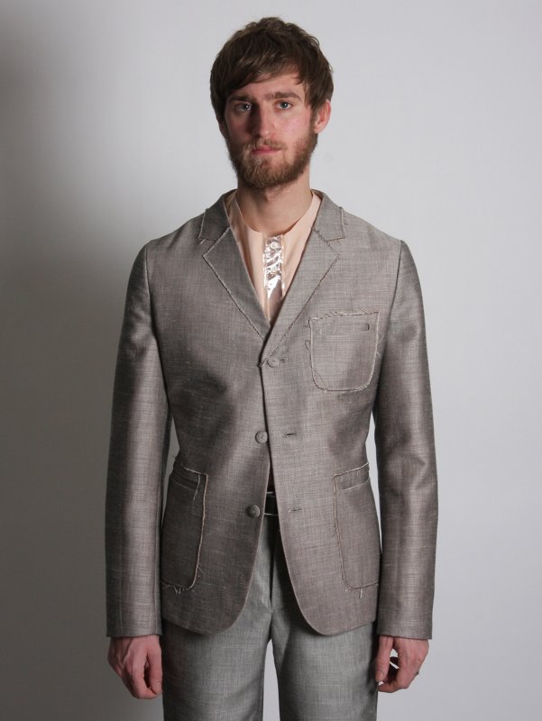 Omar Kashoura 3 Button Patch Pocket Jacket