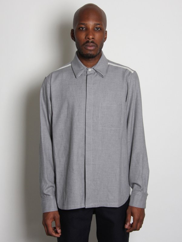 Omar Kashoura Gusseted Pull Shirt