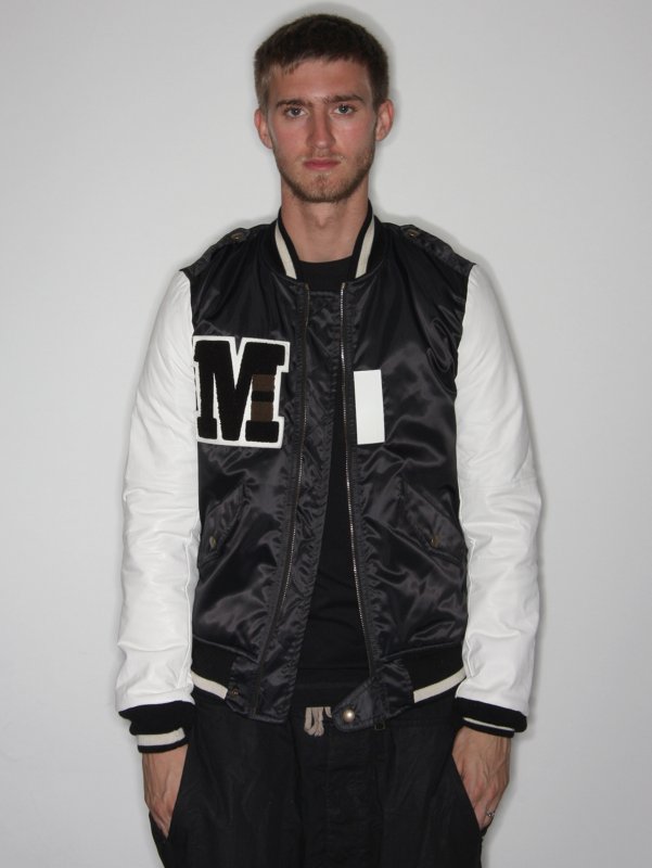 Over The Stripes Baseball Jacket