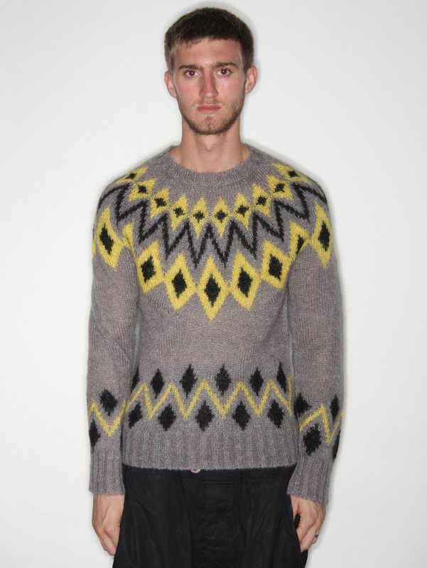 OVER THE STRIPES Mohair Jumper