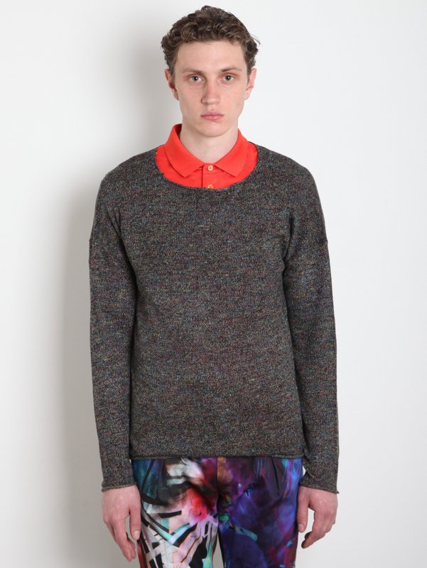 Paul Smith Men's Crew Neck Marl Knit 