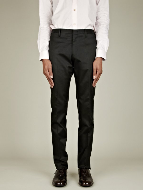 Paul Smith Cotton Trousers with Turn Up