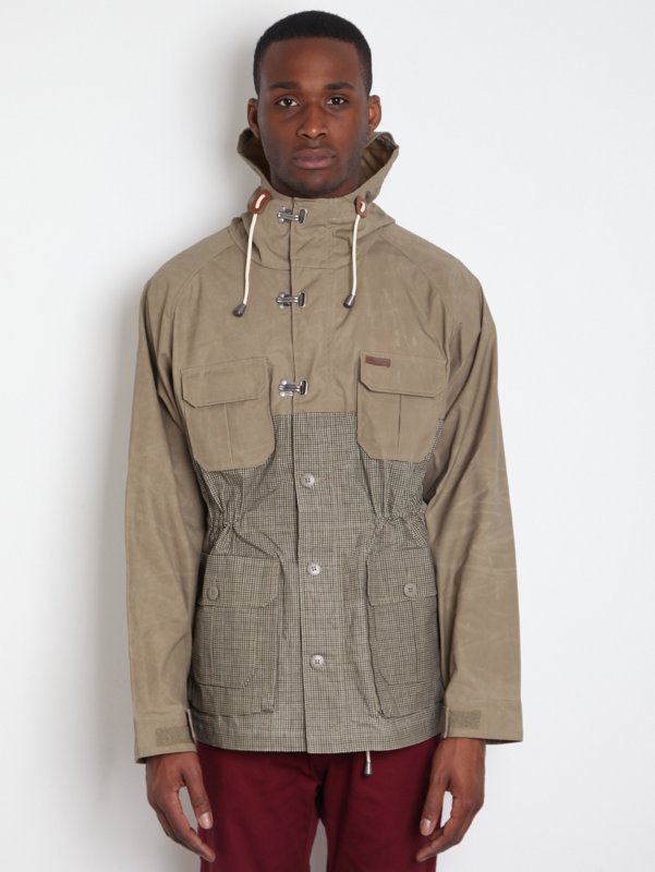 The Penfield Trailwear Collection Vassan Wax PF0768S12: Khaki Plaid
