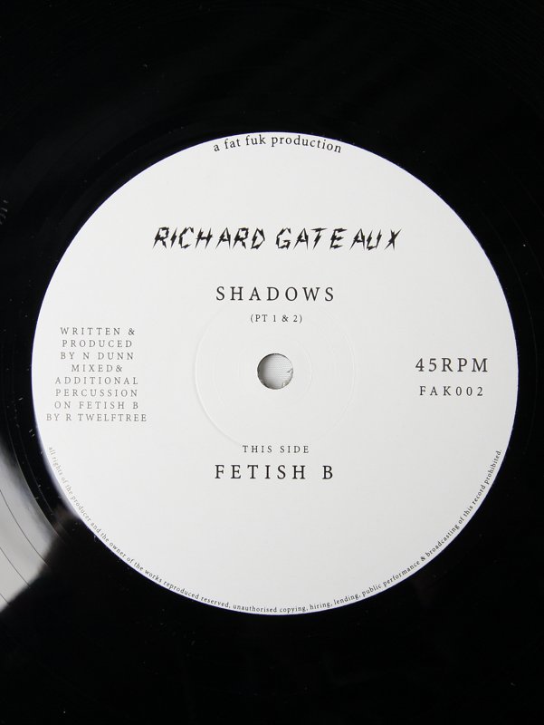 Richard Gateaux - Shadows 12inch Vinyl