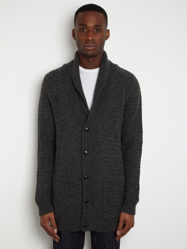 Prim I Am Men's Issue Shawl Neck Cardigan