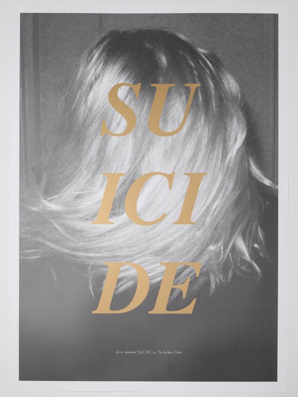 oki-ni presents SUICIDE by The Golden Filter Poster