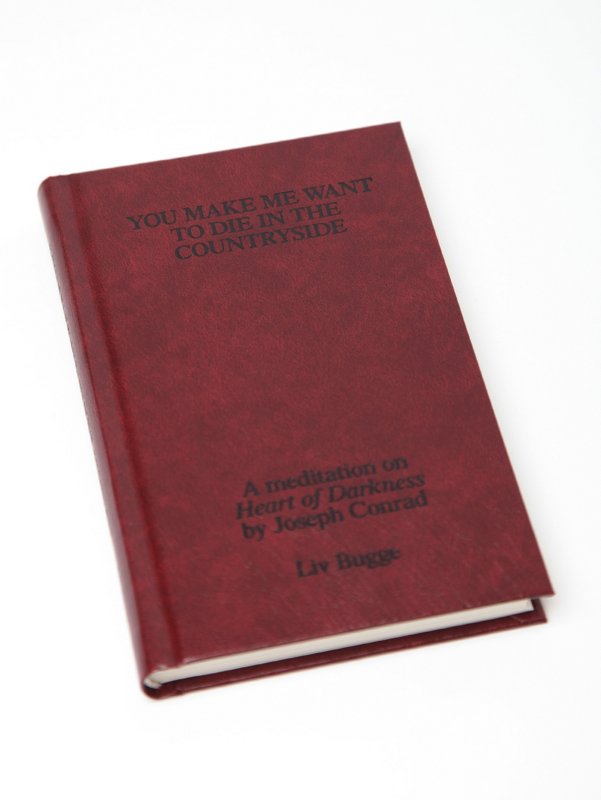 'You Make Me Want To Die In The Countryside' by Liv Bugge (2011)